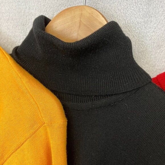 Vintage Lot of 3 Bogner Wool Blend Turtleneck Sweater Small S 80’s Ski Sporty - Picture 12 of 16